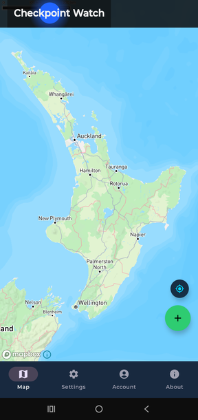 Live map of New Zealand