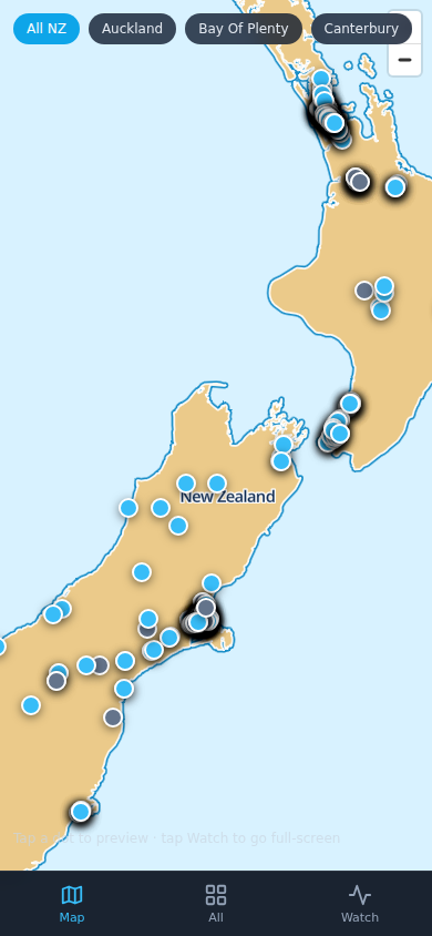 TrafficWatch live camera grid